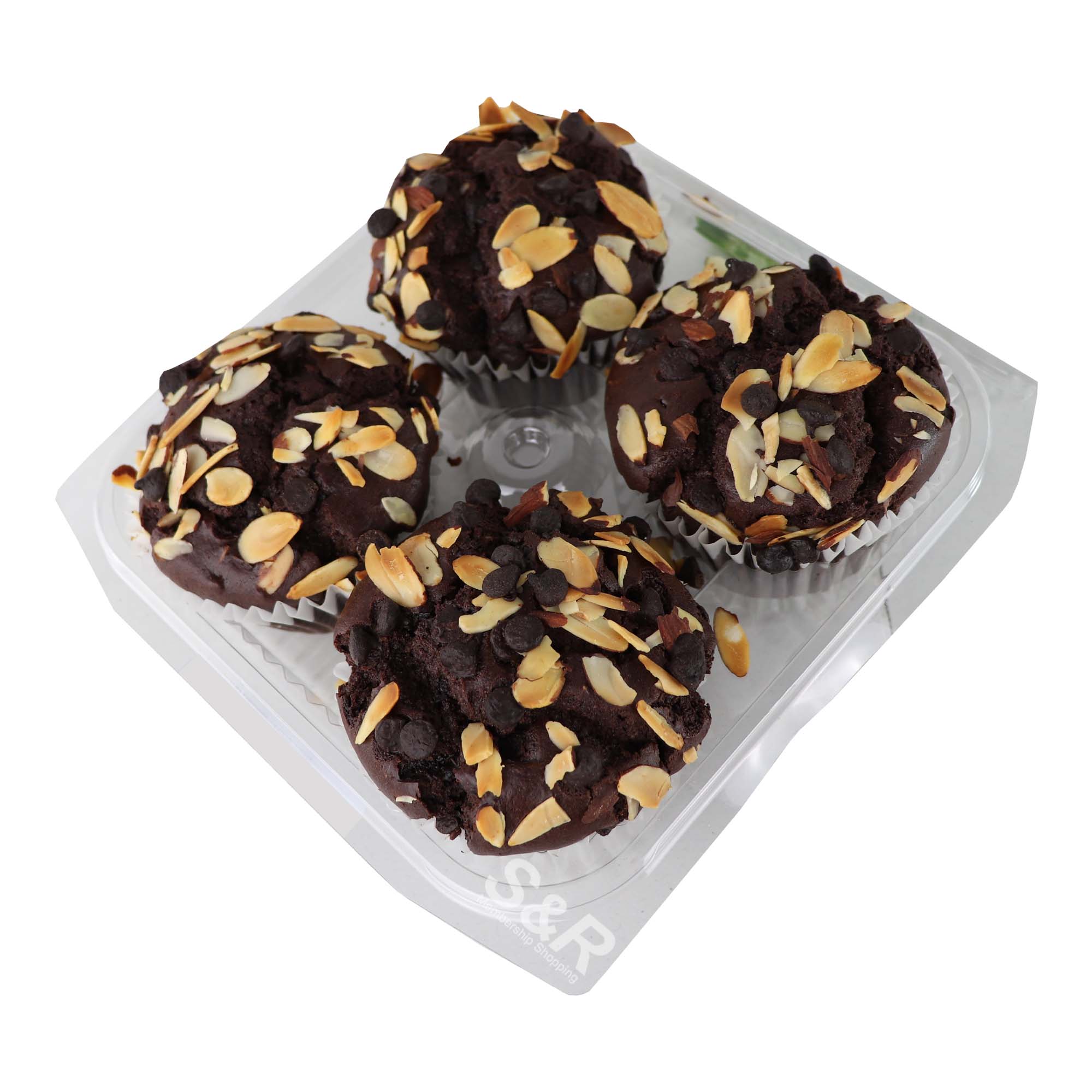 S&R Vegan Almond Muffin 4pcs